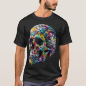 Graffiti Art Skull T-Shirt (Vorderseite)