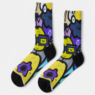 Graffiti Art Socken