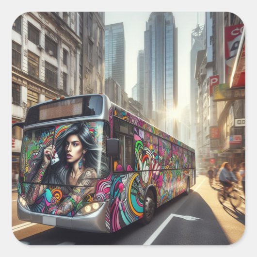 Graffiti Art Sticker (Vorderseite)