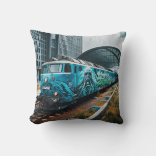 Graffiti Art Throw Kissen