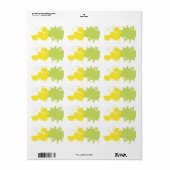 Graffiti Artist drucken Sie Ihr eigenes Einladungs Adressaufkleber (Vorne)