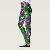 Graffiti Artist Paint Splash Splattered Edgy Rebel Leggings (Links)