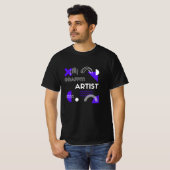 Graffiti Artist Retro T-Shirt (Vorne ganz)