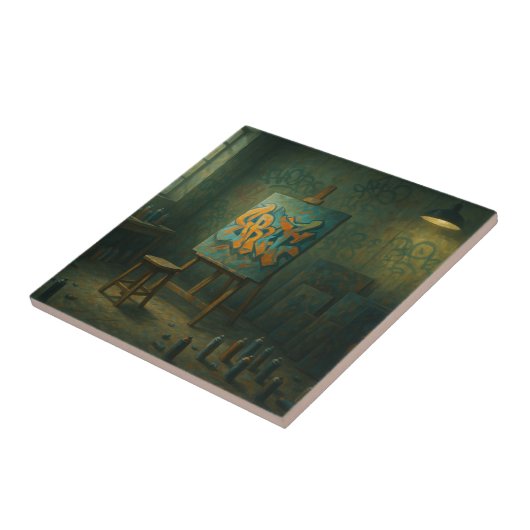 Graffiti Artit's Studio Tile Fliese (Seite)