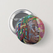 Graffiti Artwork Face Button (Vorne & Hinten)