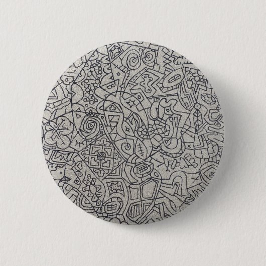 Graffiti Artwork Line Button (Vorderseite)