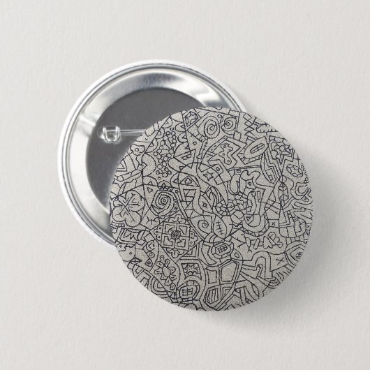 Graffiti Artwork Line Button (Vorne & Hinten)