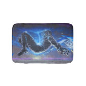 Graffiti Astronaut Badematte (Vorderseite)