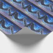 Graffiti Astronaut Geschenkpapier (Ecke)