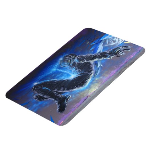 Graffiti Astronaut Magnet (Linke Seite)