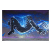 Graffiti Astronaut Poster (Vorderseite)