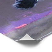 Graffiti Astronaut Poster (Ecke)