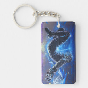 Graffiti Astronaut Schlüsselanhänger