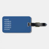 Graffiti Astronaut von Tornado Gepäckanhänger (Rückseite horizontal)