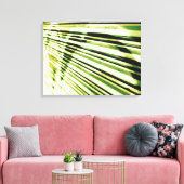 Graffiti auf einem Verschluss Leinwanddruck (Insitu (Wohnzimmer))