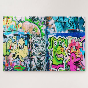 Graffiti auf Londons Southbank - 20x30 - PC 1014 Puzzle