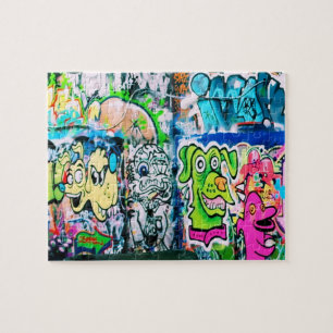 Graffiti auf Londons Southbank - 8x10 - PC 110 Puzzle
