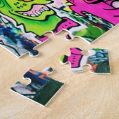 Graffiti auf Londons Southbank - 8x10 - PC 110 Puzzle (Seite)