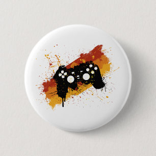 Graffiti-Auflage Button