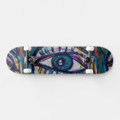 Graffiti-Auge Skateboard (Horizontal)