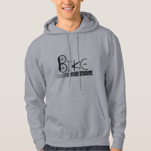 Graffiti aus Fahrradteilen mit Reißspuren Hoodie