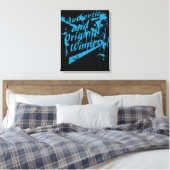 Graffiti Authentisch Originaler Gewinner Grunge Sp Leinwanddruck (Insitu (Schlafzimmer))