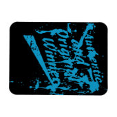 Graffiti Authentisch Originaler Gewinner Grunge Sp Magnet (Horizontal)