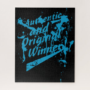 Graffiti Authentisch Originaler Sieger Grunge Spri Puzzle
