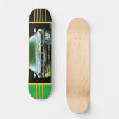 Graffiti-Auto-Skateboard Skateboard (Vorderseite)