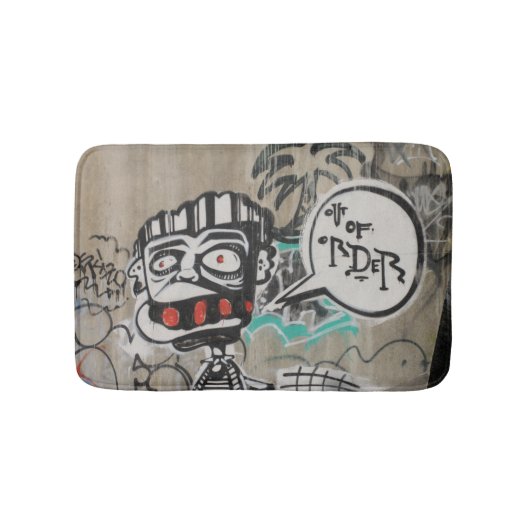 Graffiti Badematte (Vorderseite)