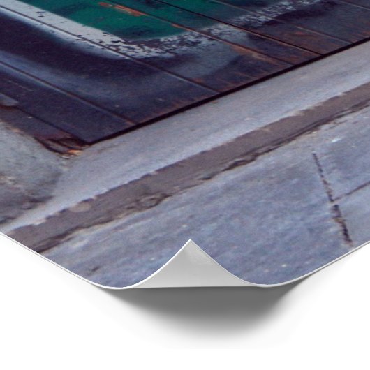 Graffiti Bar door Poster (Ecke)