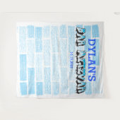 Graffiti Bar Mitzvah Foto Stand Party Hintergrund Wandteppich (Vorderseite (Horizontal))