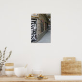 Graffiti - Barcelona Poster (Küche)