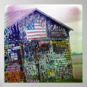 Graffiti Barn Poster (Vorne)