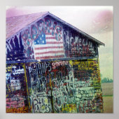 Graffiti Barn Poster (Vorne)