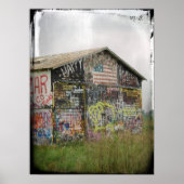 Graffiti Barn Poster (Vorne)