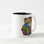 Graffiti Bear Tasse - Links Version (VorderseiteRechts)