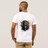 Graffiti Beats, Splashed T-Shirt (Schwarz voll)