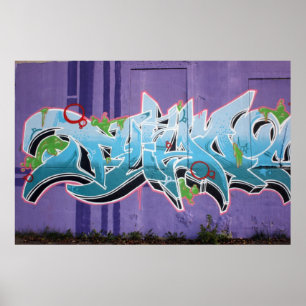 Graffiti, Berlin, Deutschland Poster