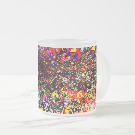 Graffiti-Bestäubung durch BelloNovaInk Mattglastasse (VorderseiteRechts)