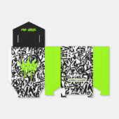 Graffiti Black Green Vielen Dank zum Geburtstag Geschenkschachtel (Ungefaltet)