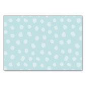 Graffiti Blue Baby Duschberatungskarte für die Mam Tischnummer (Rückseite)