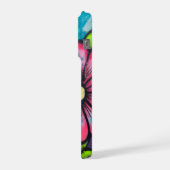 Graffiti Blume Street Art iPhone Hülle (Linke Seite)