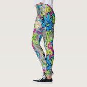 Graffiti-Blumen Leggings (Links)