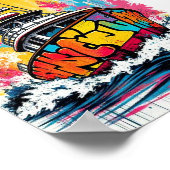 Graffiti Boat Poster (Ecke)