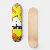 GRAFFITI BOMBING SKATEBOARD CUSTOM ABC INITIALEN (Vorderseite)