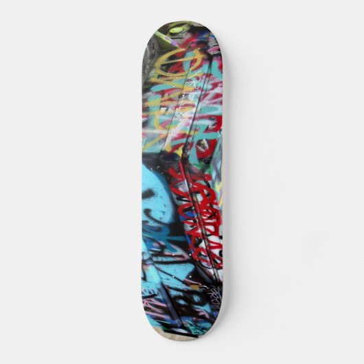 Graffiti-Brett Skateboard (Vorderseite)