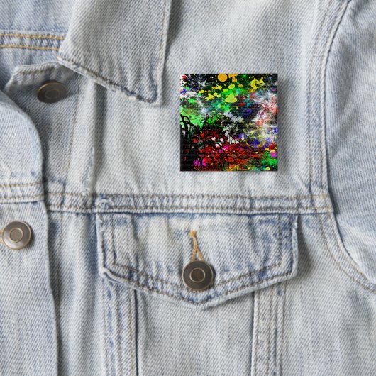 Graffiti Brick Wall Button (Beispiel)