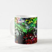Graffiti Brick Wall Kaffeetasse (Vorderseite Links)