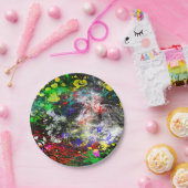 Graffiti Brick Wall Pappteller (Party)